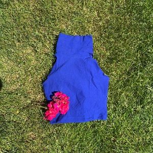 American appeal crop turtleneck top